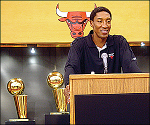 Scottie Pippen retiring
