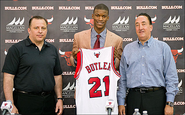 Jimmy Butler getting drafted
