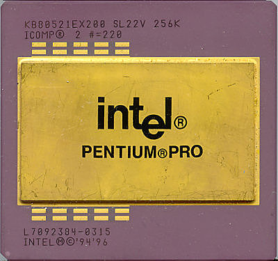 Pentium Pro y Sexta Generación