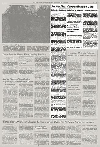 Rosenberger v. Rector and Visitors of the University of Virginia