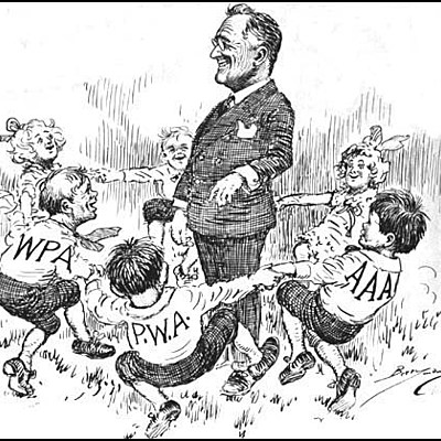 Timeline: First and Second New Deal Agencies