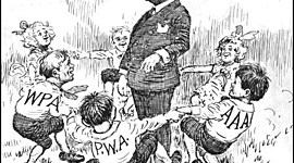 Timeline: First and Second New Deal Agencies