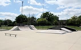 i went to a scate park