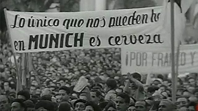 Reunión (“contubernio”) de Munich.