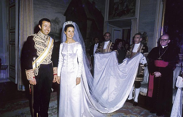 Boda de la nieta de Franco con Don Alfonso de Borbón, duque de Cádiz.