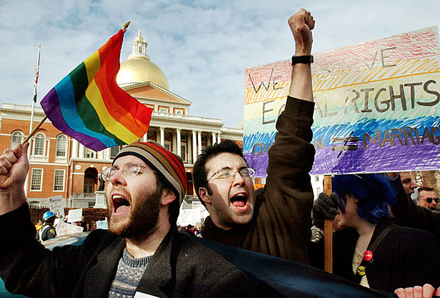 Massachusetts Legalizes Same-Sex Marriage