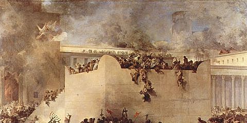 Suceso: Destuyen a el templo de Jerusalén