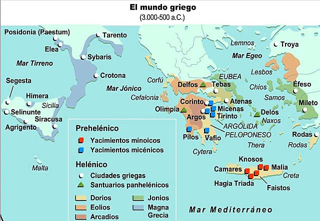 Nacimiento de la civilización pre-helénica