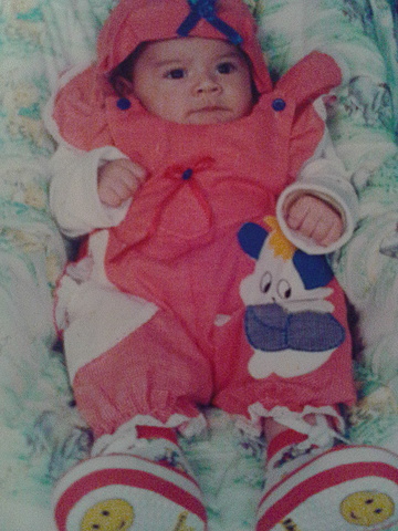 Nacimiento de Angie Paola de los Ríos Yaya