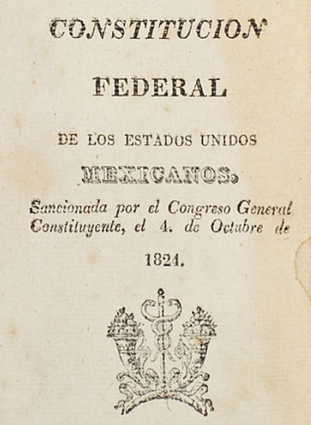 La constitución de 1824