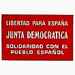 Presentación de la Junta Democrática