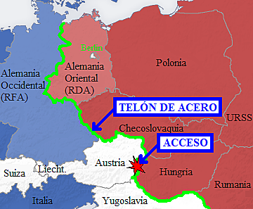 Apertura de Frontera Hungria - Austria