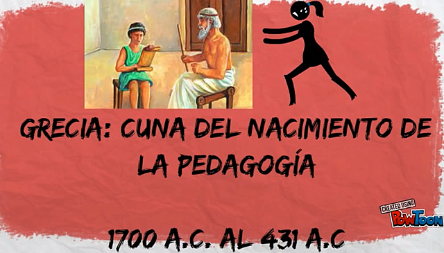 Pedagogía en Grecia