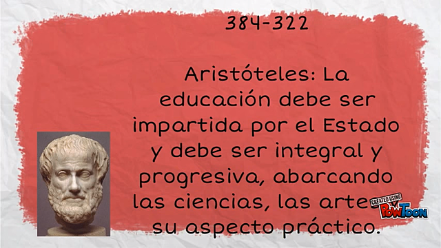 Aristoteles - Educación integral y progresiva