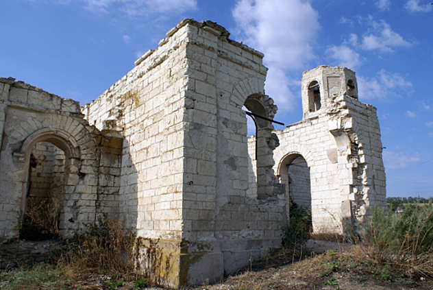 Строительство церкви иконы Божией Матери "Одигитрии"