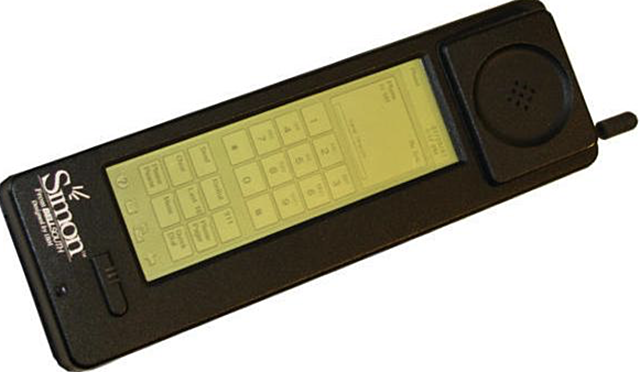 Le premier téléphone portable tactile