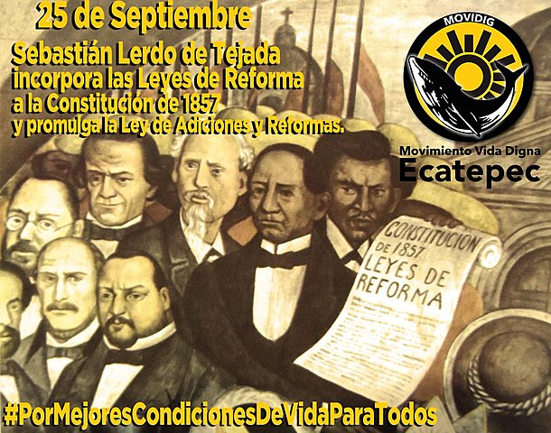 Reforma que incorporo las leyes de reforma a la constitucion.