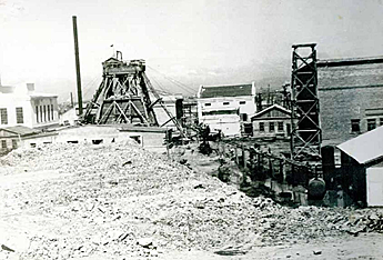 Строительство шахты № 2