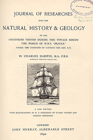 "Journal of Researches", published