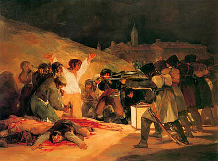 El tres de mayo de 1808 en Madrid