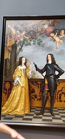 Willem 2 en zijn echtgenote Maria Stuart