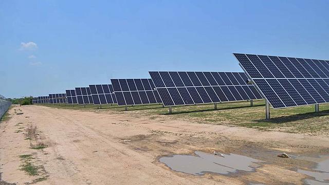 Inauguración de la planta solar mas grande del pais. (2019)