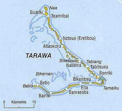 Desembarque en Tarawa