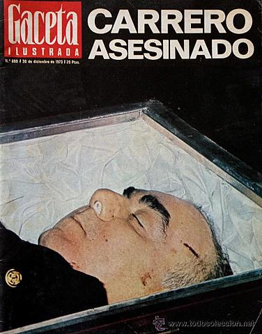 ETA asesina al presidente Carrero Blanco.