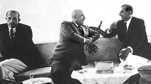 Entrevista Franco-Don Juan. Don Juan Carlos viene a España