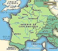 IMPERIO DE CARLOMAGNO ( INICIO )