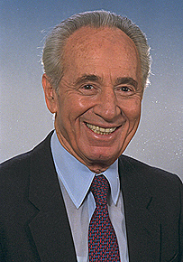 שמעון פרס נבחר לנשיא התשיעי של מדינת ישראל