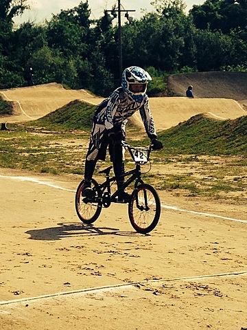 Made it into expert class in BMX