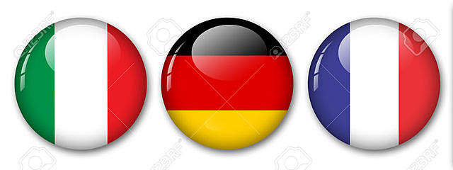 FRANCIA, ITALIA, ALEMANIA