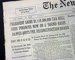 The Revenue Act of 1932