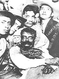 Zapata asesinado en la hacienda de Chinameca