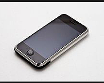 Premier téléphone portable à écran tactile