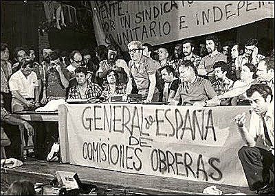 Ilegalización de Comisiones Obreras.