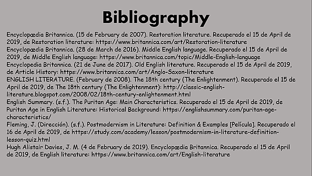 BIBLIOGRAPHY