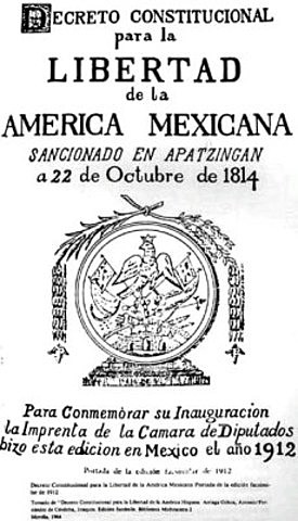 Decreto Constitucional para la Libertad de la América Mexicana