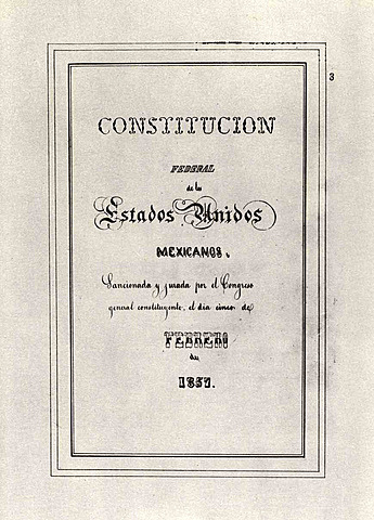 Constitución Política de la República Mexicana