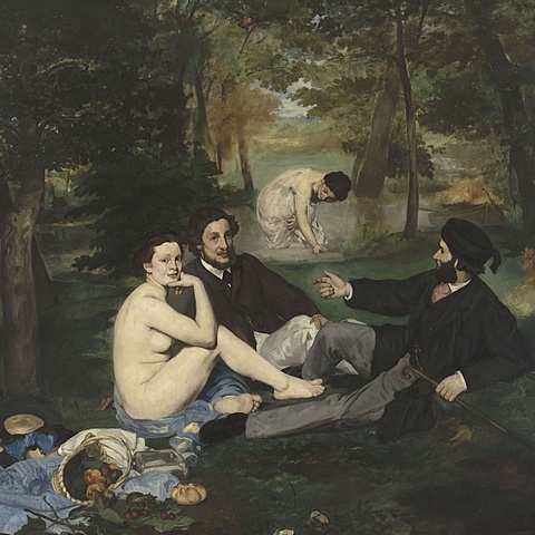 El dinar campestre, Manet
