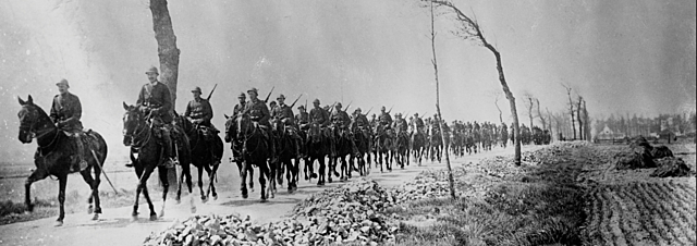 German troops crossed the border into Belgium