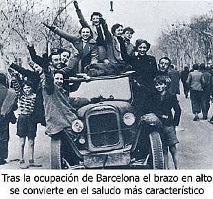 El gobierno de Negrín abandona Barcelona y se dirige a Figueras (Gerona) poco antes de que la capital catalana cayera en manos franquistas.