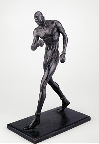 "The Boxer" (Sculpture)