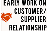 TRABAJO TEMPRANO SOBRE RELACIÓN CLIENTE / PROVEEDOR