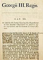 Declaratory Act Passed