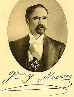 Francisco I. Madero sería electo presidente de México