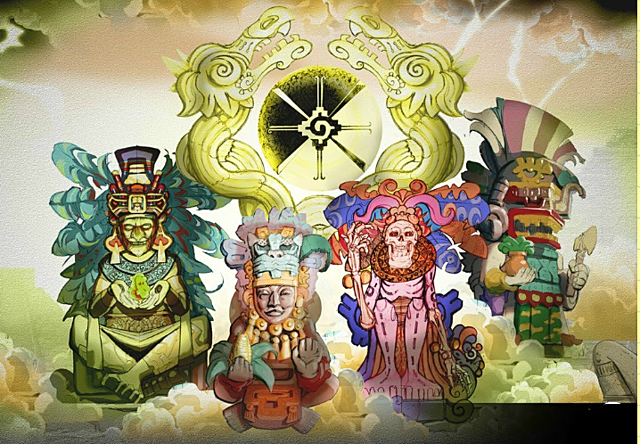 Creación de las culturas indígenas en el territorio Americano