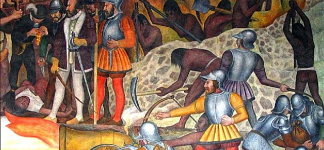 la colonia Española en america