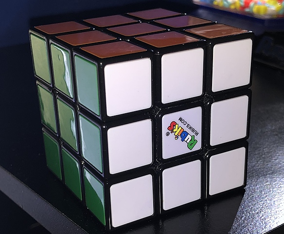 I solved a rubik's cube